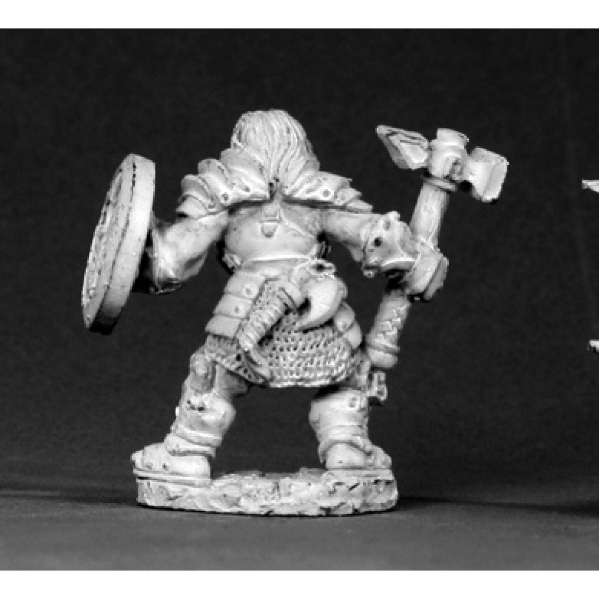 Miniature Reaper Bones - Nain Boucher Pour D&D, Peinture Non Faite